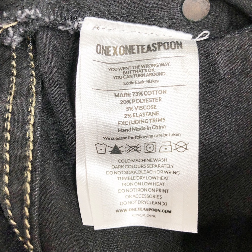 One Teaspoon Jean Freebirds ll Le Duke Distress 26 - Picture 7 of 8